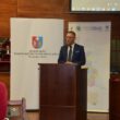 Uczestnicy konferencji pod patronatem marszałka województwa podkarpackiego, „Zielony Ład szansą dla samorządów Dorzecza Wisłoki”