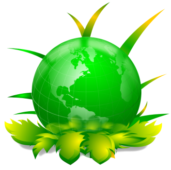 zielona planeta ziemia