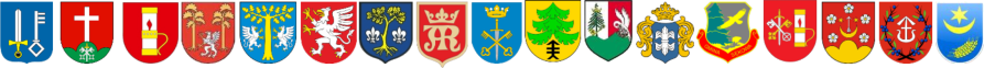 logotypy gmin uczestniczących w projekcie